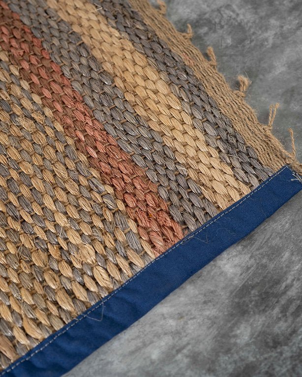 Handcrafted Banana Fiber Mat | Eco - Friendly Sustainable Floor Mat – Mats & Rugs on Brown Living™. SKU: ANTHBFMTMBHHG. Img 6.