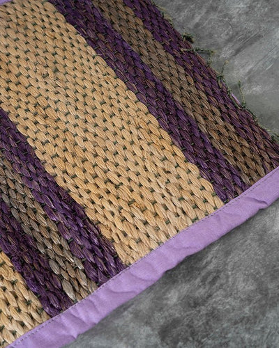 Handcrafted Banana Fiber Mat | Eco - Friendly Sustainable Floor Mat – Mats & Rugs on Brown Living™. SKU: ANTHBFMTMPHHG. Img 10.