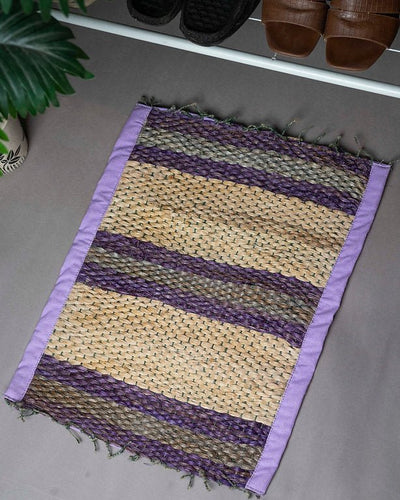 Handcrafted Banana Fiber Mat | Eco - Friendly Sustainable Floor Mat – Mats & Rugs on Brown Living™. SKU: ANTHBFMTMPHHG. Img 12.