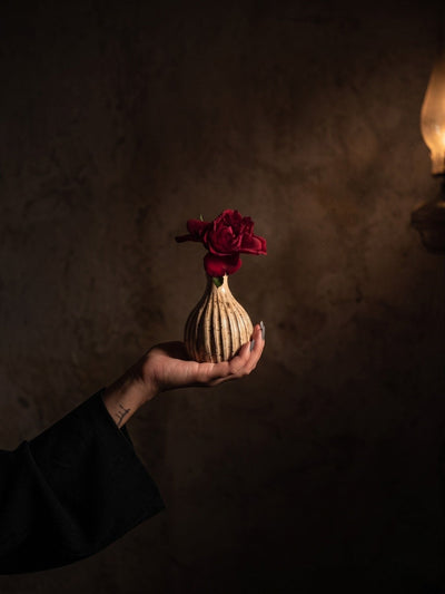 Handcrafted Ceramic Luna Vase – Vases on Brown Living™. SKU: LUCVS. Img 2.