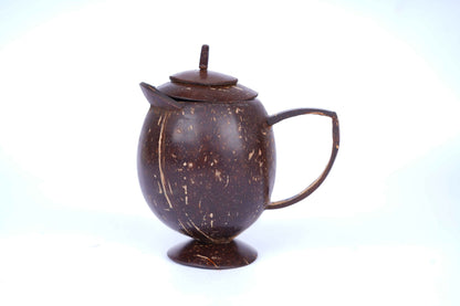 Handcrafted Coconut Shell Jug | Natural Eco - Friendly Jug – Jugs & Flasks on Brown Living™. SKU: KOTT009. Img 2.