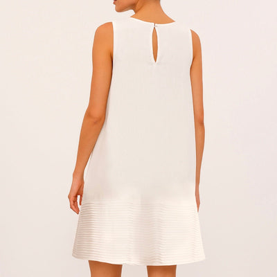 Handcrafted Cotton Matisse Dress – Womens Dress on Brown Living™. SKU: ER - MATT - DRS - XS - 001. Img 2.