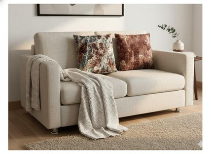 Handcrafted Cushion Covers | Upcycled Cloth Textures – Covers & Inserts on Brown Living™. SKU: IA-BL02. Img 8.