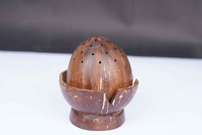 Handcrafted Dhoop Stand – Eco - Friendly Incense Holder – Pooja Needs on Brown Living™. SKU: KOTT006. Img 2.