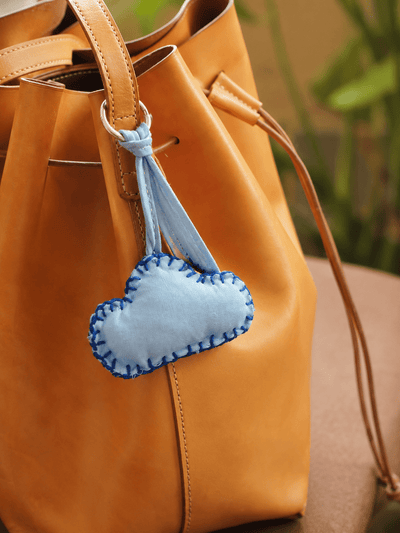 Handcrafted Fabric Brooches | Artistic Textile Accessories – Womens Brooches & Lapel Pins on Brown Living™. SKU: FB02. Img 5.