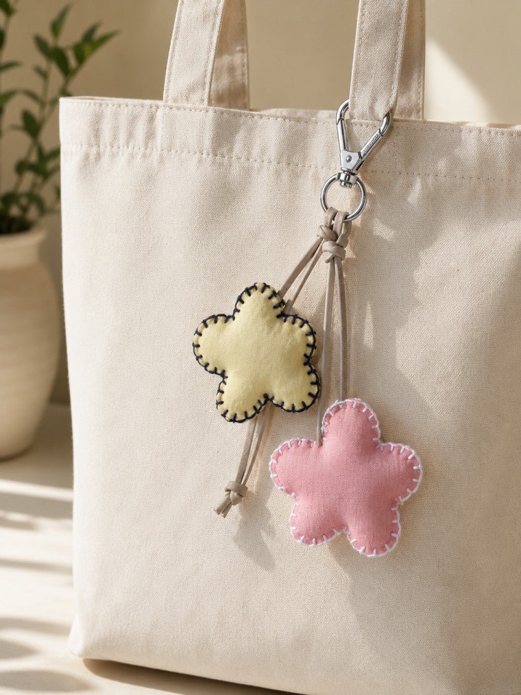 Handcrafted Fabric Brooches | Artistic Textile Accessories – Womens Brooches & Lapel Pins on Brown Living™. SKU: FB03. Img 6.