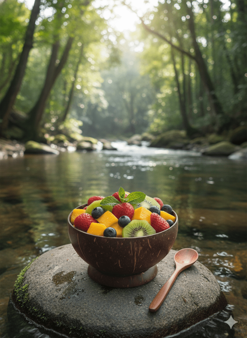 Handcrafted Natural Coconut Coconut Shell Soup Bowl – Kitchen Organizers on Brown Living™. SKU: KOTT015. Img 1.