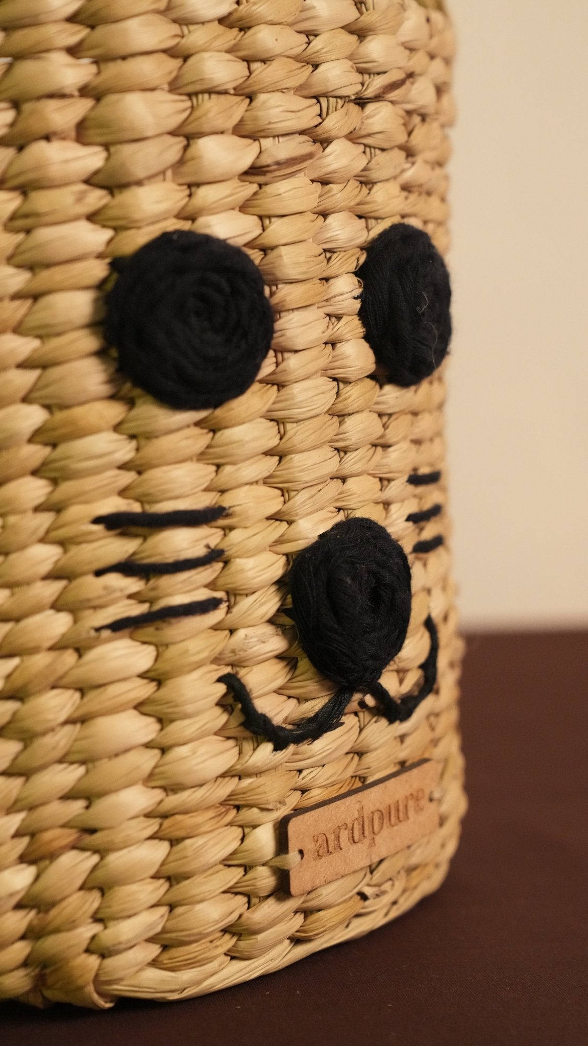 Handcrafted Pet Kauna Basket | Durable & Eco - Friendly – Baskets & Boxes on Brown Living™. SKU: 601KP. Img 2.