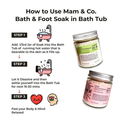 Handcrafted Saver Pack - Relax + Detox Bath & Foot Soak | Verified Sustainable by Brown Living™