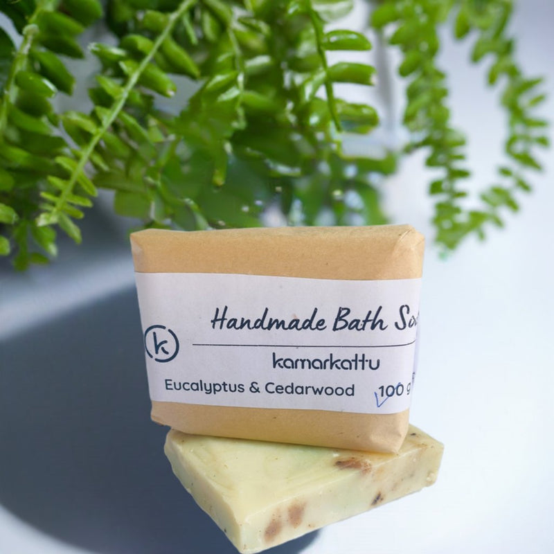 Handmade Bath Soap Combo | Eucalyptus & Cedarwood, Orange, Rose & Sandalwood | Verified Sustainable Body Soap on Brown Living™