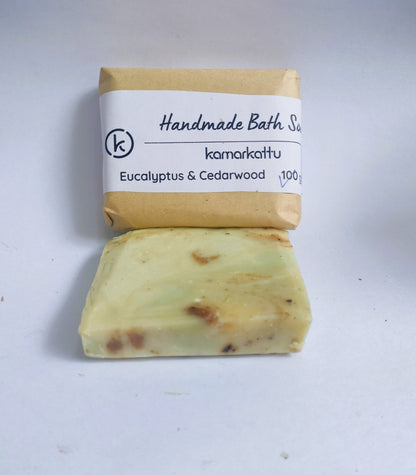 Handmade Bath Soap - Eucalyptus & Cedarwood | Verified Sustainable by Brown Living™