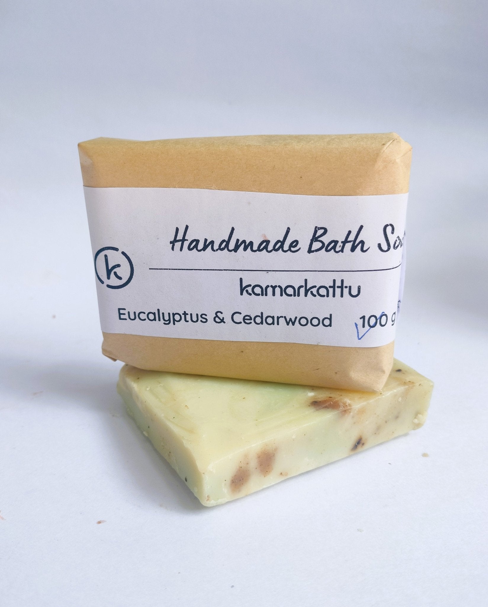 Handmade Bath Soap - Eucalyptus & Cedarwood | Verified Sustainable by Brown Living™