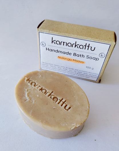 Handmade Bath Soap - Nalungu Maavu - Pack of 3 – Body Soap on Brown Living™. SKU: hbs3. Img 5.