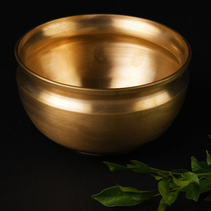 Handmade Bronze Pana/ Vengala Chatti (6inches) | Verified Sustainable by Brown Living™