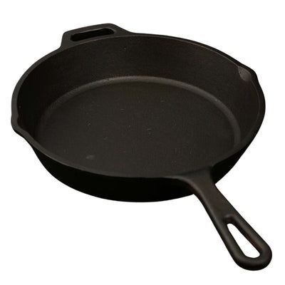 Handmade Cast Iron Combo (Kadai + Dosa Tawa + Skillet) – Cookware on Brown Living™. SKU: CastIron - Combo - 1 - 7330g - packof3. Img 3.