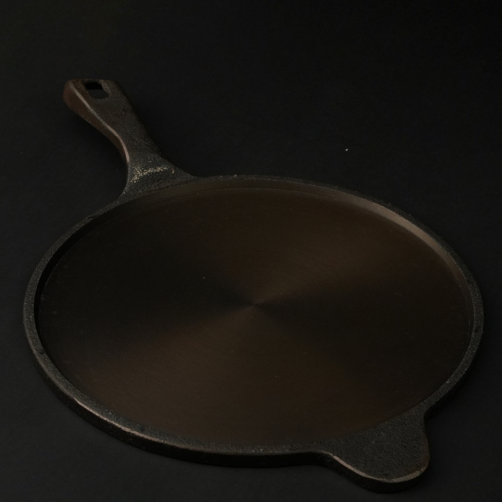 Handmade Cast Iron Combo (Kadai + Roti/ Dosa Tawa + Skillet) | Verified Sustainable by Brown Living™