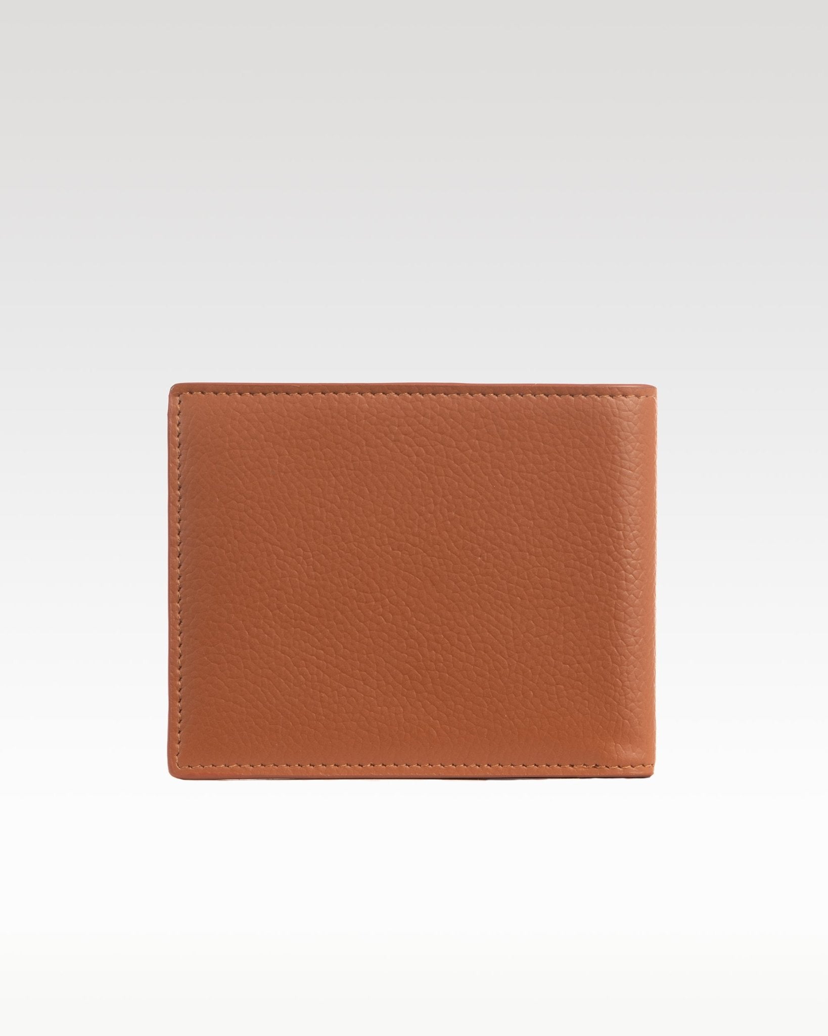 Handmade Classic Bifold Wallet for Everyday Use – Wallet on Brown Living™. SKU: BL-WAL-BRN-002. Img 10.