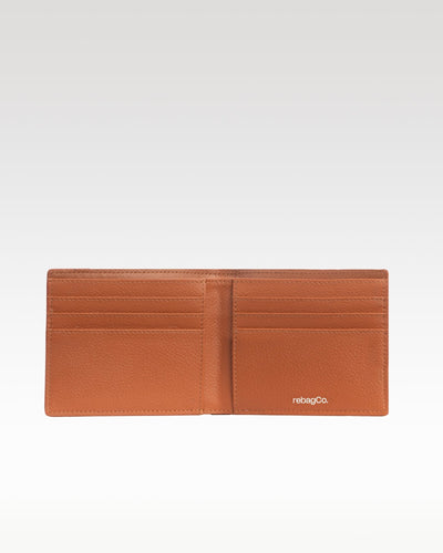 Handmade Classic Bifold Wallet for Everyday Use – Wallet on Brown Living™. SKU: BL-WAL-BRN-002. Img 9.
