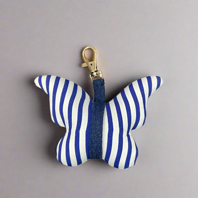 Handmade Fabric Charm (Butterfly) | Upcycled, Lucky & Artistic – Womens Charms & Pendants on Brown Living™. SKU: 124000142035. Img 1.
