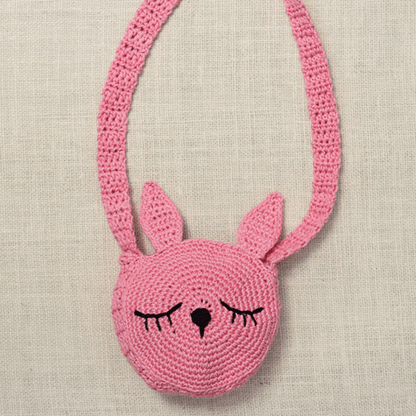 Handmade Hello Kitty Pink Crochet Bag – Kids Bags on Brown Living™. SKU: SARKID08. Img 5.