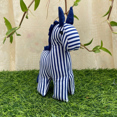 Handmade Horse Soft Toy | Eco - Friendly, Upcycled Kids Plush – Soft Toy on Brown Living™. SKU: 122000142202. Img 2.
