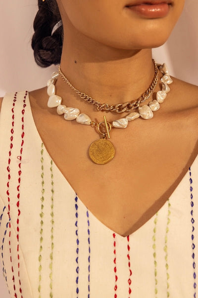 Handmade Kantha Crop Top – Sustainable Quilted Cotton Wear – Womens Top by House Of Ara available on Brown Living™. . SKU: HOA - KAN - 105. Img 2.