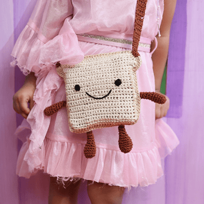 Handmade Nutella Bread Crochet Bag – Kids Bags on Brown Living™. SKU: SARKID07. Img 6.