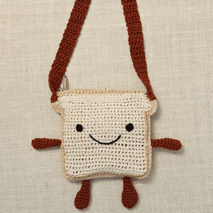 Handmade Nutella Bread Crochet Bag – Kids Bags on Brown Living™. SKU: SARKID07. Img 8.