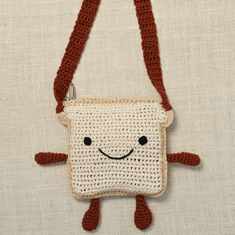 Handmade Nutella Bread Crochet Bag – Kids Bags on Brown Living™. SKU: SARKID07. Img 8.
