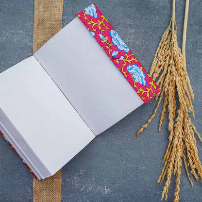 Handmade Recycled Paper Vintage Jumbo Journal – Notebooks & Notepads on Brown Living™. SKU: OEP257a. Img 8.