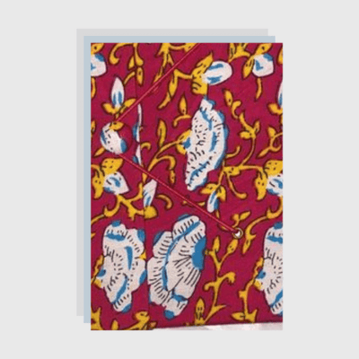 Handmade Recycled Paper Vintage Jumbo Journal – Notebooks & Notepads on Brown Living™. SKU: OEP475a. Img 10.