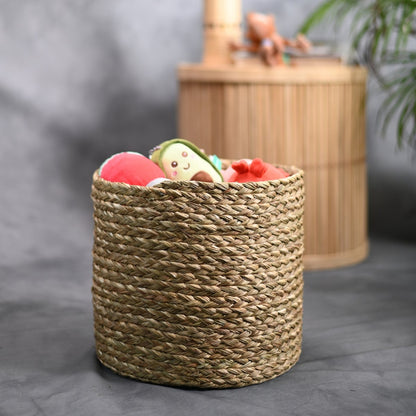 Handmade Sabai Grass Planter - Natural | Verified Sustainable by Brown Living™