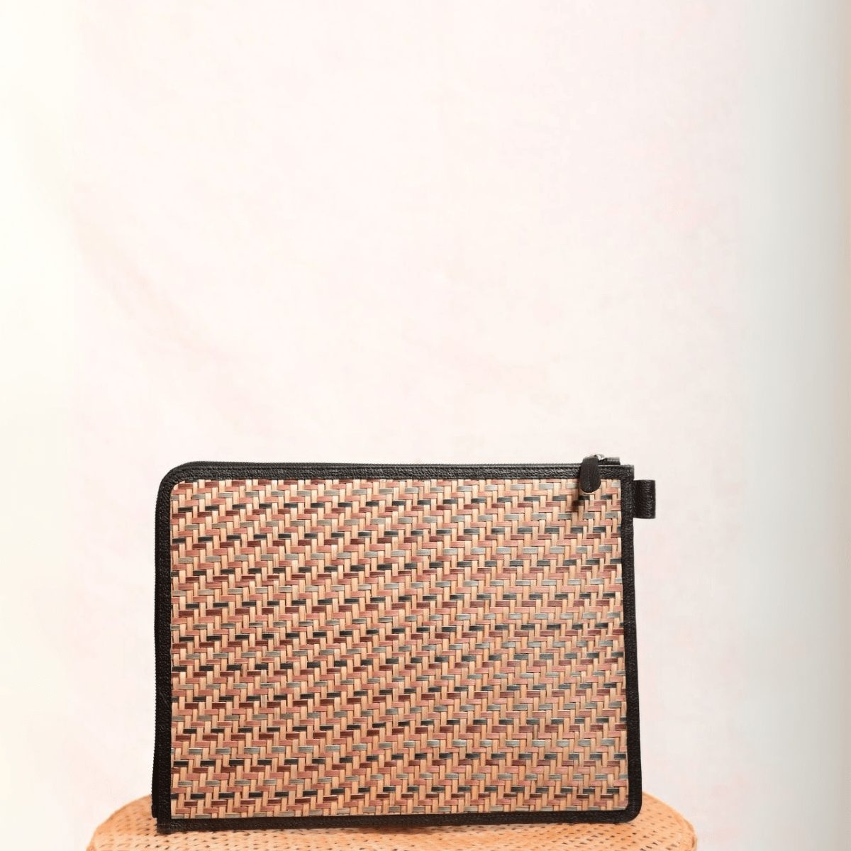 Handmade Sitalpati Laptop Sleeve – Laptop Sleeve by Kadam Haat available on Brown Living™. Earth 13''. SKU: KHSPLALS13ESCL - NEW. Img 9.