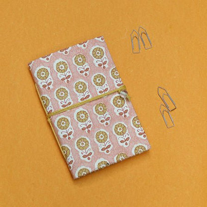 Handmade Sunset Bloom Pocket Diary | Verified Sustainable by Brown Living™