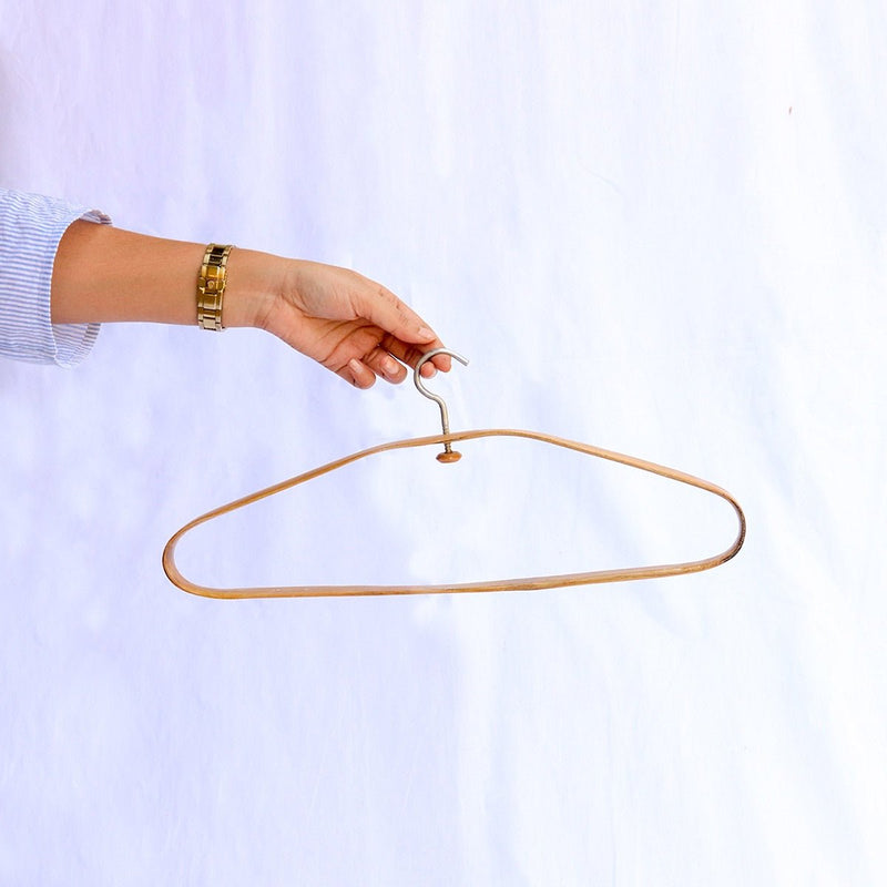 Handmade Sustainable Bamboo Hanger | Verified Sustainable by Brown Living™