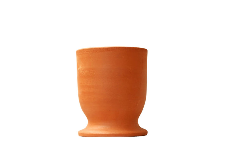 Handmade Terracotta Face Design Glass | Verified Sustainable Glasses & Tumblers on Brown Living™