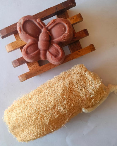 Handmade Toy soaps : Crafted for kids! - Combo – Body Soap on Brown Living™. SKU: cvsts3loofah. Img 2.