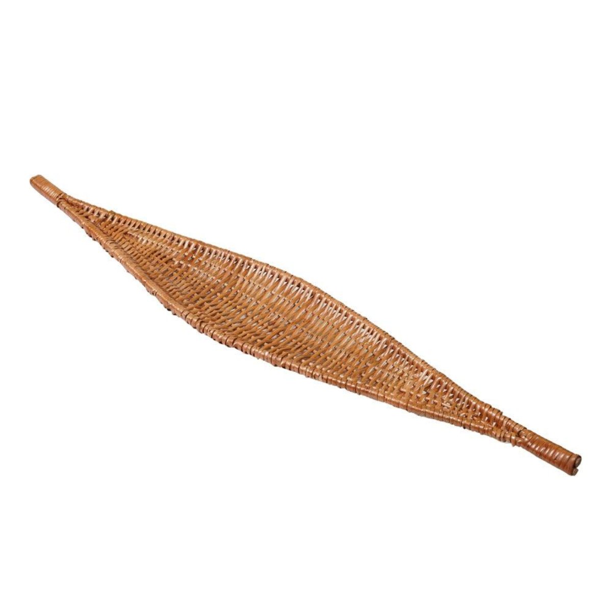 Handmade Wicker Shikara Platter | Verified Sustainable by Brown Living™