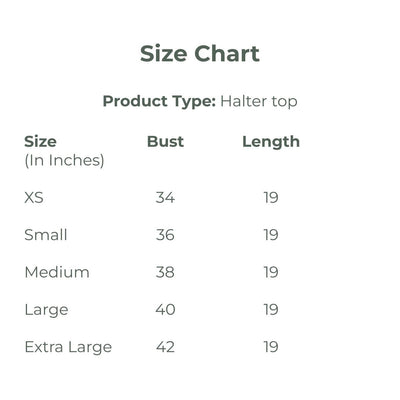 Handpainted Halter Top | Artisan Painted Contemporary Wear – Womens Top on Brown Living™. SKU: H06. Img 7.