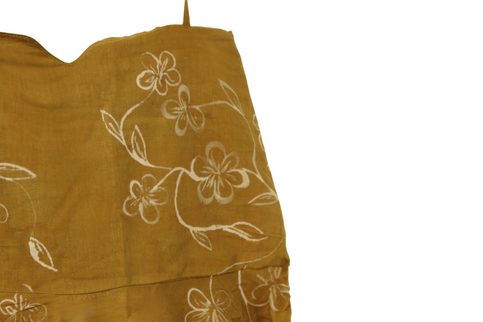 Handpainted Halter Top | Artisan Painted Contemporary Wear – Womens Top on Brown Living™. SKU: H08. Img 5.