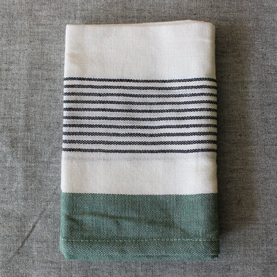 Handwoven Cotton Block Stripe Kitchen Towels – Kitchen Linens on Brown Living™. SKU: KTBSDG11. Img 7.