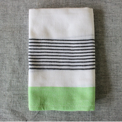 Handwoven Cotton Block Stripe Kitchen Towels – Kitchen Linens on Brown Living™. SKU: KTBSLG11. Img 8.