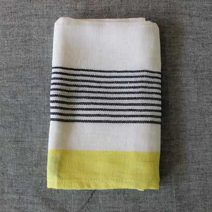 Handwoven Cotton Block Stripe Kitchen Towels – Kitchen Linens on Brown Living™. SKU: KTBSLY11. Img 10.