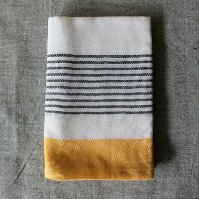 Handwoven Cotton Block Stripe Kitchen Towels – Kitchen Linens on Brown Living™. SKU: KTBSM11. Img 9.
