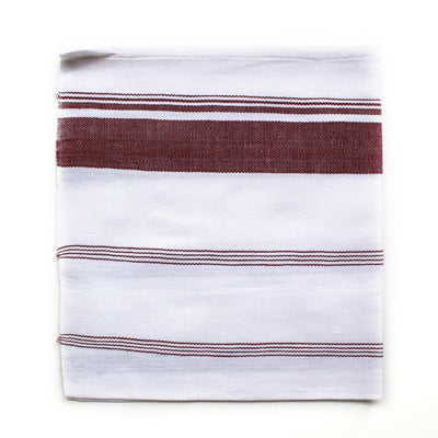 Handwoven Cotton Candy Stripe Kitchen Towel – Kitchen Linens on Brown Living™. SKU: KTCSBR11. Img 3.