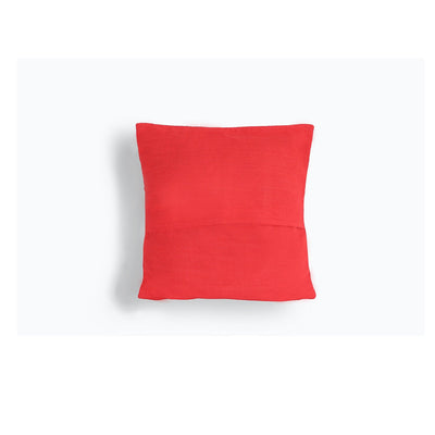 Handwoven Cotton Pamo Red And Black Tribal Cushion Cover – Covers & Inserts on Brown Living™. SKU: UD00000104. Img 5.
