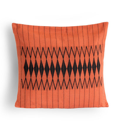 Handwoven Kalabaka Cotton Cushion Cover – Covers & Inserts on Brown Living™. SKU: UD00000118. Img 1.