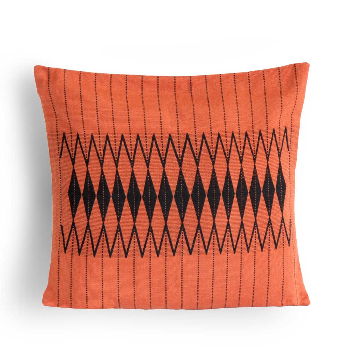 Handwoven Kalabaka Cotton Cushion Cover – Covers & Inserts on Brown Living™. SKU: UD00000118. Img 5.