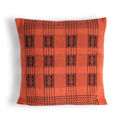 Handwoven Pamo Cotton Cushion Cover – Covers & Inserts on Brown Living™. SKU: UD00000115. Img 5.