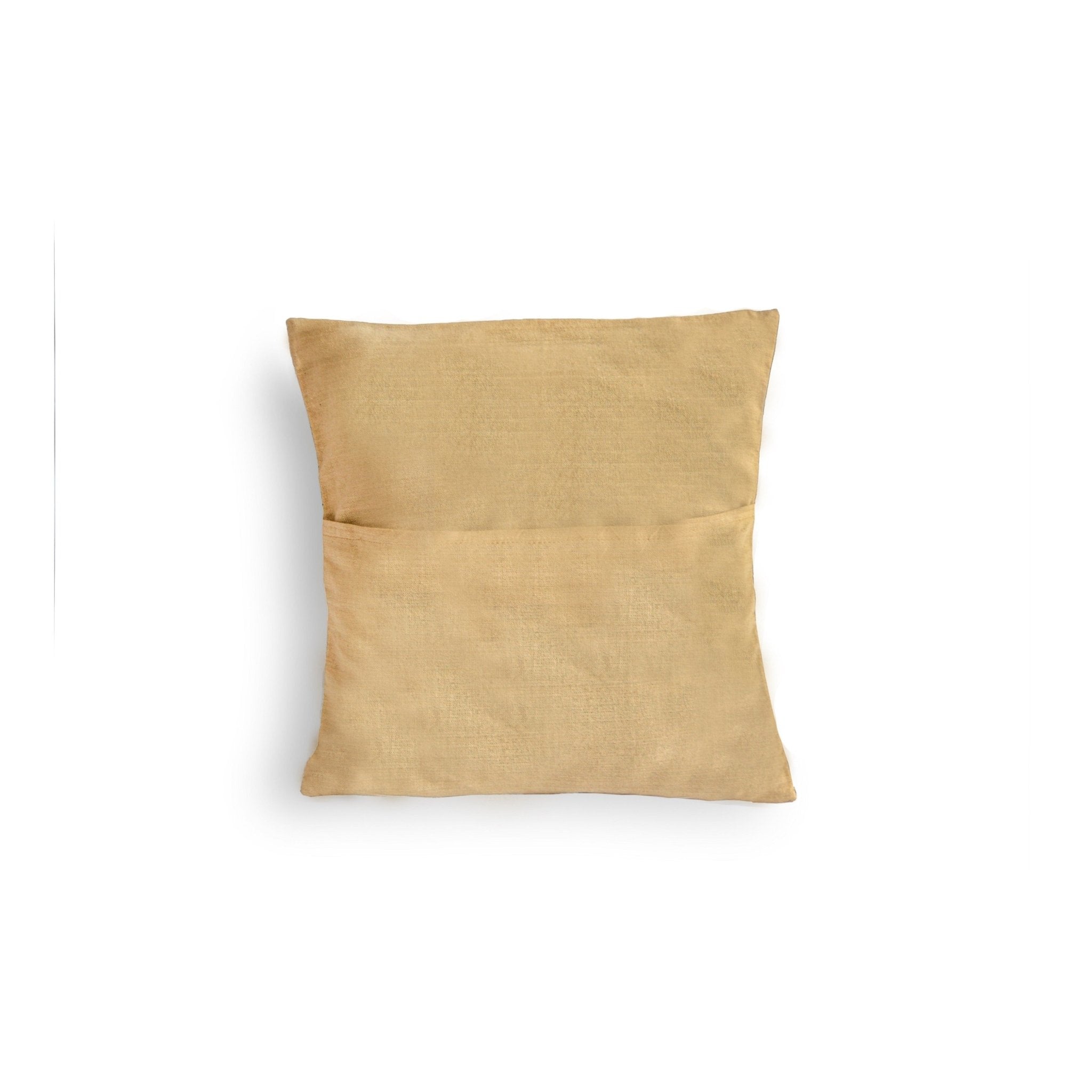 Handwoven Patkai Cotton Cushion Cover – Covers & Inserts on Brown Living™. SKU: UD00000114. Img 2.